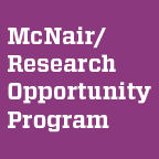 McNair and Research Opportunity Programs Button