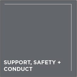 support-safety-conduct