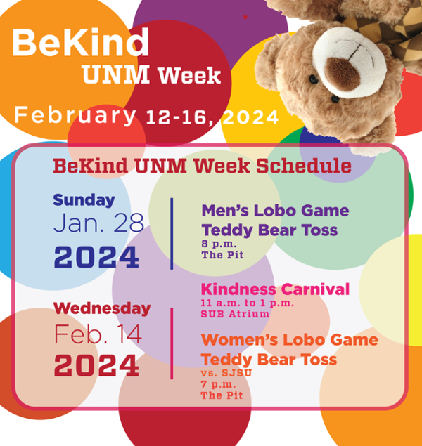 BeKind Events Flyer 2024